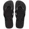 4000029 HAVAIANAS WOMEN'S CORE FLIP FLOPS BLACK SIZE: 11/12 - Like New