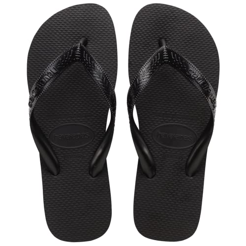 4000029 HAVAIANAS WOMEN'S CORE FLIP FLOPS BLACK SIZE: 11/12 - Like New