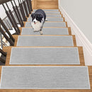 HEBE Carpet Stair Treads for Wooden Steps Indoor 15 Pack 8" X 30" - Brand New
