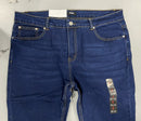 BLU ROCK MEN'S JEANS FLEX, 4-WAY STRETCH - SIZE: MEN 36X32 - DARK WASH - Brand New