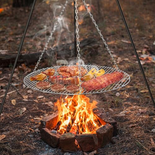 ONLYFIRE BBQ Solid Stainless Steel Rod Foldable Cooking Grates 30" - Like New