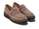 COLE HAAN GENEVA LOAFER WOMEN'S LOAFERS LAVA SUEDE SIZE 10B - LAVA SUEDE - Like New