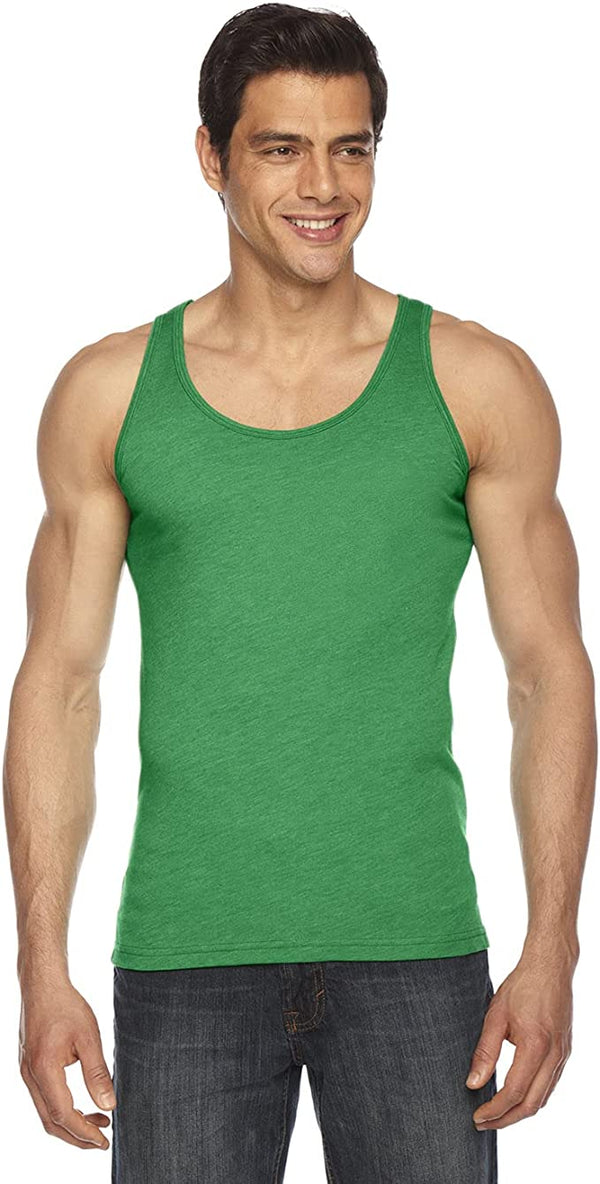 American Apparel BB408W Men's Poly Cotton Tank Top - Brand New