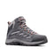 COLUMBIA WOMEN'S CRESTWOOD MID WATERPROOF GRAPHITE/DAREDEVIL SIZE 10.5 - Like New
