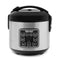 AROMA Digital Rice Cooker, Steamer, Multicooker, 2 Qt, ARC-914SBD - Silver - Like New