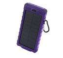 ADURO POWERUP SOLAR 10,000MAH DUAL USB BACKUP BATTERY - PURPLE Like New