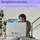 HP 24" All-in-One Desktop PC FHD Ryzen 5 7520U 8GB 256GB SSD 24-CR0002 - White - Brand New