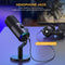 MAONO USB Gaming Microphone for PC, Programmable Condenser Mic, DM30 - Black Like New