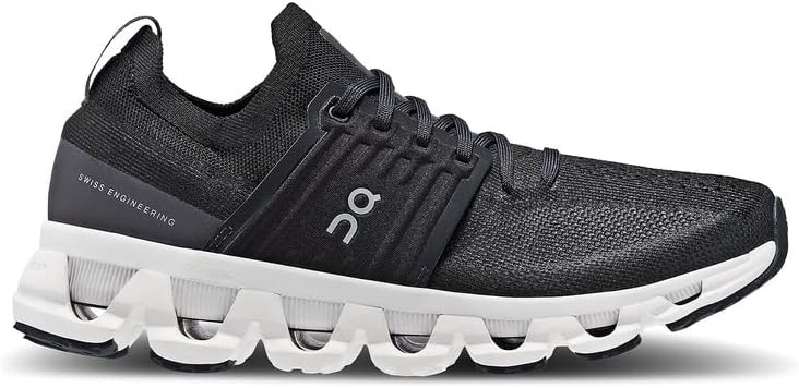3WD10450485 ON RUNNING Cloudswift 3 Shoes WOMEN ALL BLACK SIZE 8 - Like New