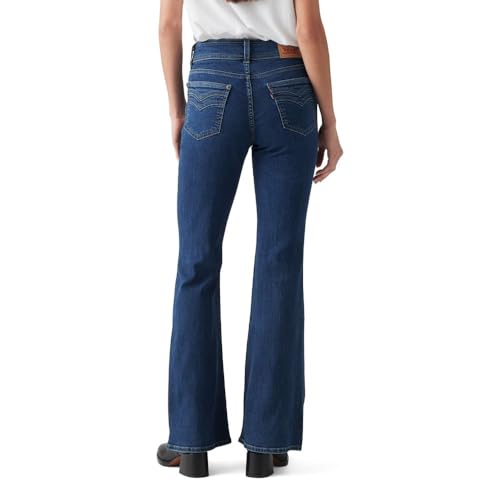 A93150003 LEVI'S WOMEN 726 RETRO HIGH RISE FLARE JEANS SEAMS TO WORK 31X32 - Brand New