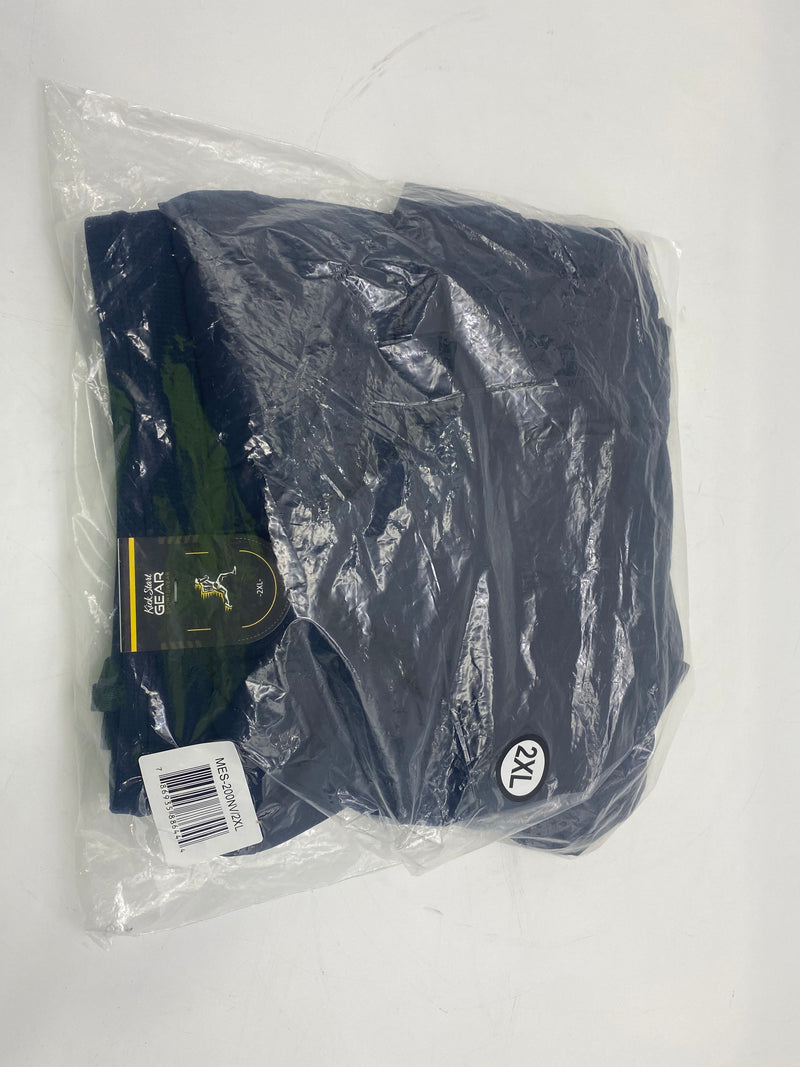 KICK START GEAR SPORTSWEAR SHORTS - SIZE: MEN 2XL - NAVY - Brand New