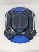 MOOLAN CORDLESS ROBOTIC POOL CLEANER: DUAL-DRIVE MOTORS - BLACK/BLUE - Like New