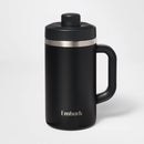 EMBARK 64OZ STAINLESS STEEL JUG - BLACK - BLACK - Scratch & Dent