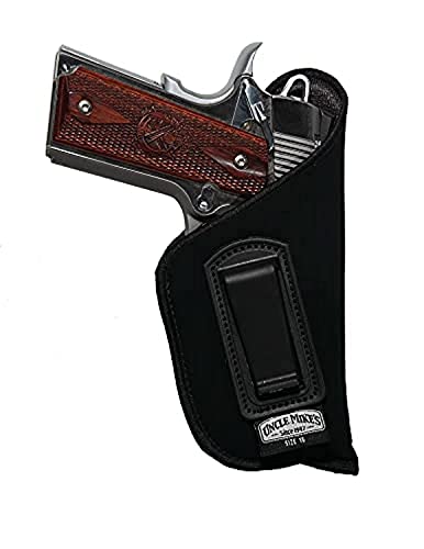 UNCLE MIKE's OFF-DUTY CONCEALMENT NYLON OL ITP HOLSTER LEFT HAND #89012 - BLACK - Brand New