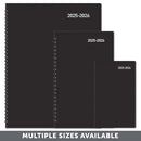 OFFICE DEPOT 2025-2026 OFFICE DEPOT 14-MONTH ACADEMIC PLANNER 5"X8" - BLACK - Like New