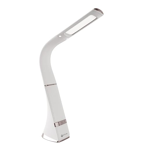 OTTLITE RECHARGE LED DESK LAMP, 18-3/4"H, WHITE - Brand New