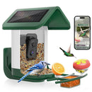 ONLYFLY BIRD FEEDER WITH CAMERA SOLAR POWERED SMART CAMERA BIRD FEEDER 2K - Like New