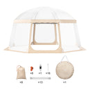 VEVOR SPORTS TENT 12-15 PEOPLE INSTANT POP-UP TENT SHELTER - Scratch & Dent
