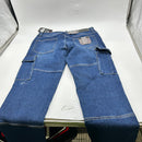 BLU ICE MEN'S STRETCH CARGO POCKET JEANS - SIZE: MEN 30W X 30L - DARK WASH - Brand New
