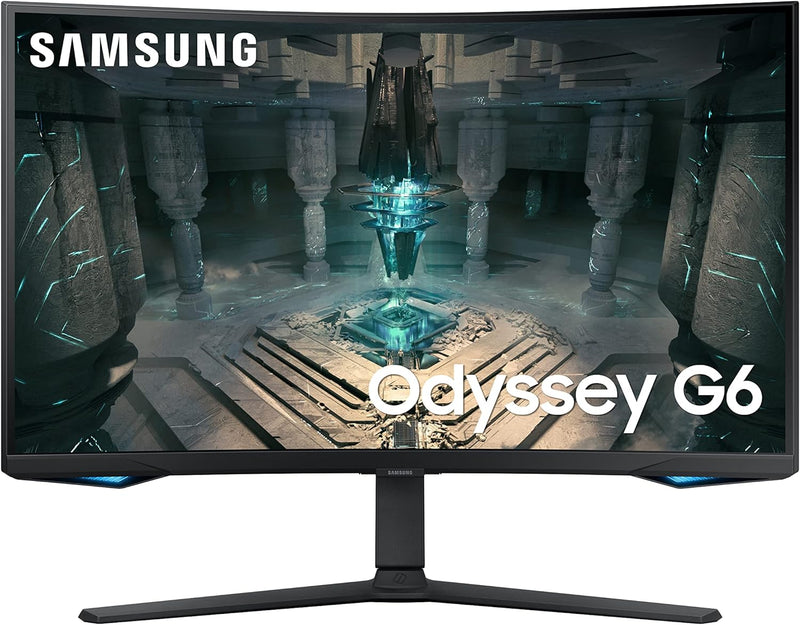 SAMSUNG 27" Odyssey G65B QHD 240Hz HDR 600 1000R Curved, - Scratch & Dent