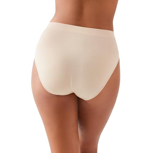 WACOAL WOMEN'S B-SMOOTH HIGH-CUT BRIEF UNDERWEAR SIZE: WOMEN S - SAND - Brand New