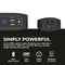 HALO BOLT AIR+ AC 55500 PORTABLE JUMP STARTER 100 PSI AIR COMPRESSOR - BLACK - Like New