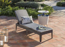 KETER JAIPUR GARDEN SUN LOUNGER ADJUSTABLE BACKREST FOLDING GARDEN LOUNGER - Like New
