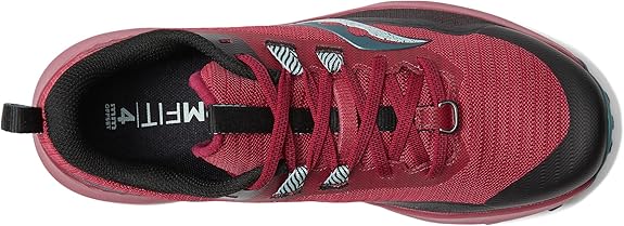SAUCONY WOMEN'S PEREGRINE 13 TRAIL RUNNING SHOE SIZE: WOMEN 8.5 - BERRY/MINERAL - Like New