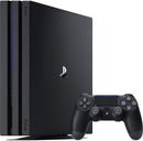 SONY PLAYSTATION PS4 PRO 1TB GAME CONSOLE BLACK CUH-7115B Like New