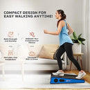 LifePro Portable 30in Walking Pad Under Desk Mini Treadmill B0C67QM8DV - Blue - Brand New