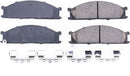 Powerstop Brake Pad Sets 2-Wheel Set Front Hardbody Truck Frontier - Black/Gray - Brand New