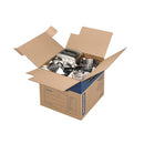 BANKERS BOX MEDIUM PRIME MOVING BOX 8 PACK REINFORCED HANDLES CRC-00628 - BROWN - Like New