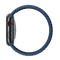 APPLE WATCH 45MM BRAIDED SOLO LOOP SIZE 7 - STORM BLUE - Like New