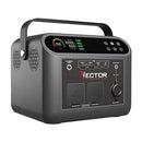 VECTOR VECLIPS4 500 WATT PORTABLE POWER STATION 444 WH LI-ON - BLACK - Like New