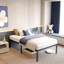 zizin Twin Size Bed Frame 14 Inch Metal Platform No BoxSpring Needed B07GX9VKQ9 - Brand New