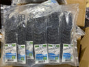 MyGlee Metal Double Roller Glide Shower Curtain Ring B0C6YCDX6B - Black - Brand New