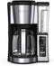 Ninja CE251 12-Cup Programmable Coffee 2 Brew Style - Black/Stainless Steel Like New