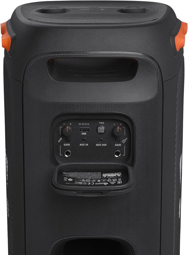 JBL PartyBox 110 Portable Party Speaker Built-in Lights Powerful Sound - BLACK Like New