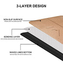 B08YDD7CP3 Yoga Mat,Large Cork Extra Wide Pro Fitness Mat, 183x81x0.6cm - Brand New