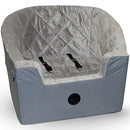 K&H Pet Products Bucket Booster Dog Car Seat - Large Gray/Gray - Brand New