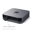 Satechi USB C Hub, Type-C Aluminum Stand & Hub, USB-C Data Port ST-ABHFM-GRAY - Like New