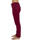 Galaxy by Harvic Women's Loose Fit Lounge Pants - Burgundy (3XL) - Brand New