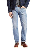 LEVI'S MEN'S 505 REGULAR FIT JEANS - SIZE: MEN W34X30L - KALSOMINE - Brand New