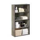 FURINNO PASIR BOOK SHELF 4-TIER BOOKSHELF OPEN SHELF FURINNO - Scratch & Dent