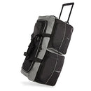 Pacific Coast Unisex 30' Large Rolling Duffel Bag, Black,One Size - Brand New