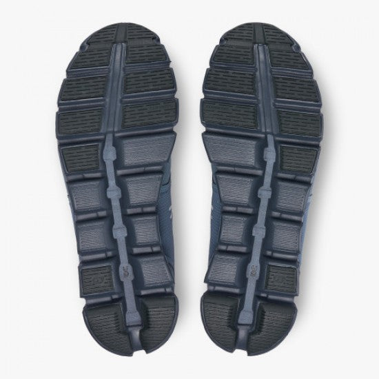 ON RUNNING CLOUD 5 WATERPROOF MENS METAL/NAVY SIZE 11 - Like New