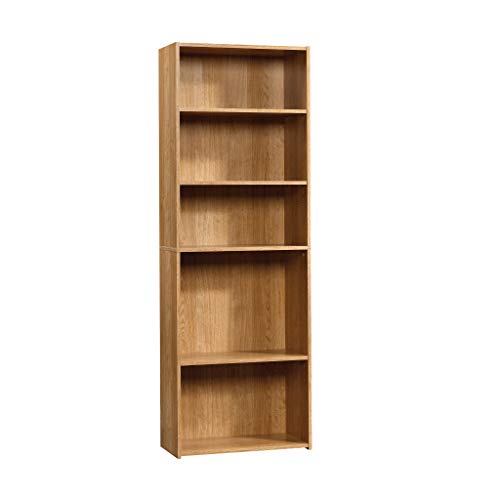 Sauder Beginnings 5-Shelf Bookcase - Highland Oak - Like New