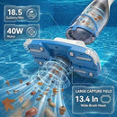 CONSCIOT 20V PORTABLE POOL CLEANER - WHITE/BLUE - Scratch & Dent