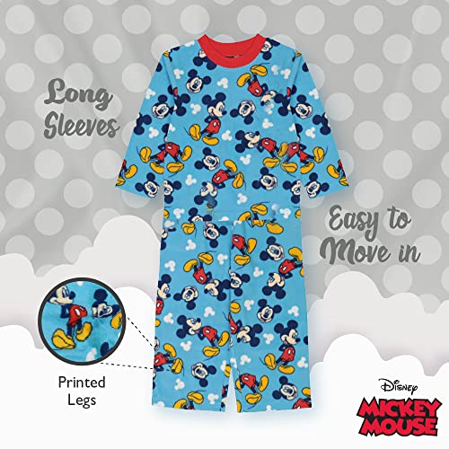 Disney Boys' 2-Piece Loose-fit Pajama Set, Soft & Cute for Kids 2T - Like New