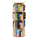 4 Tier 360° Rotating Stackable Shelves Bookshelf Organizer - Intexca - Like New